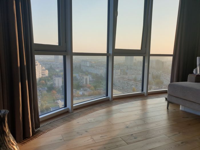 Конвектор внутрішньопідлоговий радіусний Teplowatt 3500х200 Eco сірий